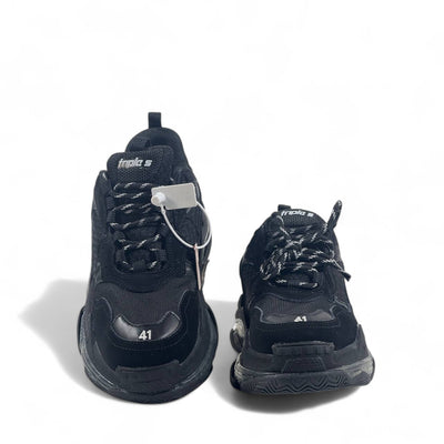 Balenciaga Triple S Sneakers – Triple Black Icon