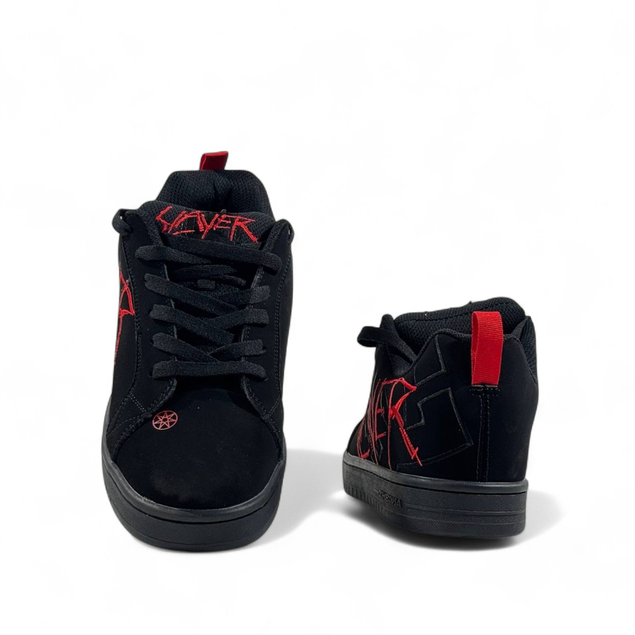 DC Shoes x Slayer Sneakers – Black & Red Limited Edition ⚡🔥