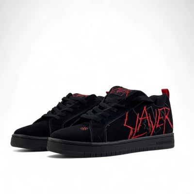 DC Shoes x Slayer Sneakers – Black & Red Limited Edition