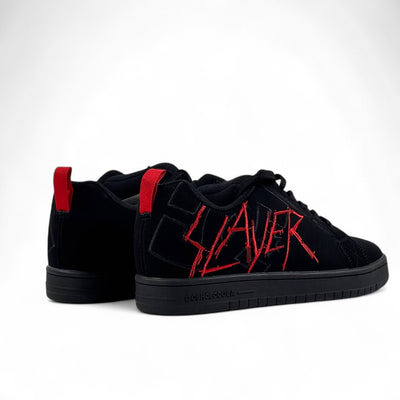 DC Shoes x Slayer Sneakers – Black & Red Limited Edition