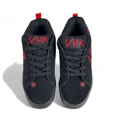 DC Shoes x Slayer Sneakers – Black & Red Limited Edition