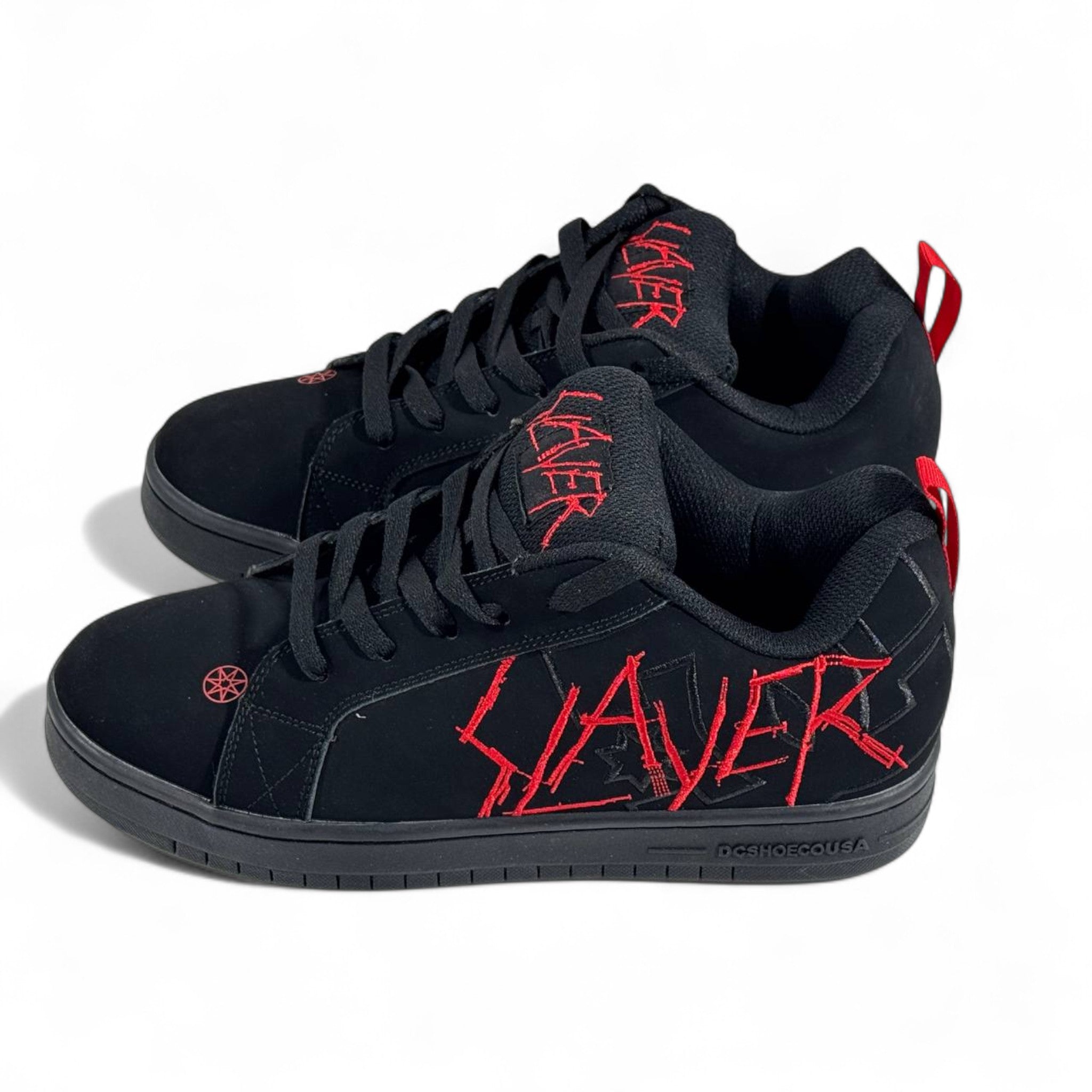DC Shoes x Slayer Sneakers – Black & Red Limited Edition ⚡🔥