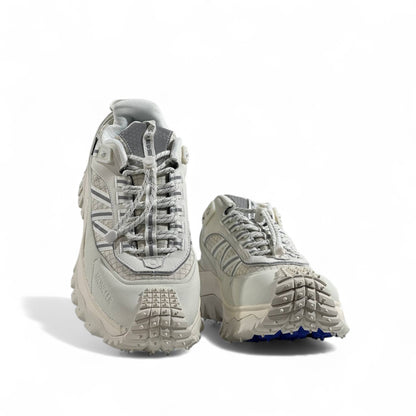 Moncler Trailgrip Sneakers – White & Grey Outdoor Luxe ⚡🤍