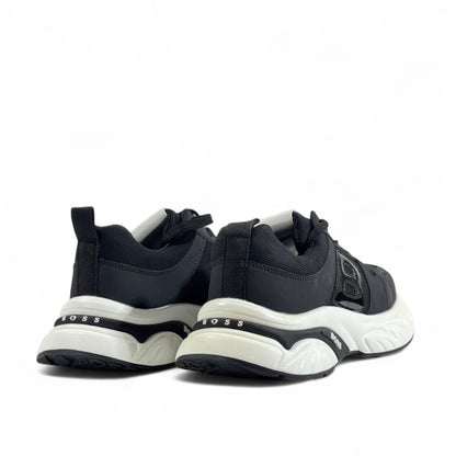 Hugo Boss Sneakers – Black & White Modern Luxe ⚡🖤