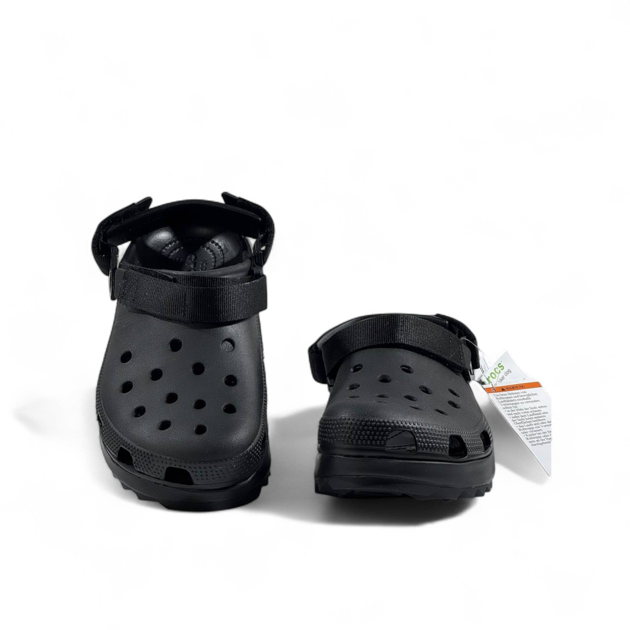 Crocs Classic Platform Clog – Black Elevated Comfort ⚡🖤