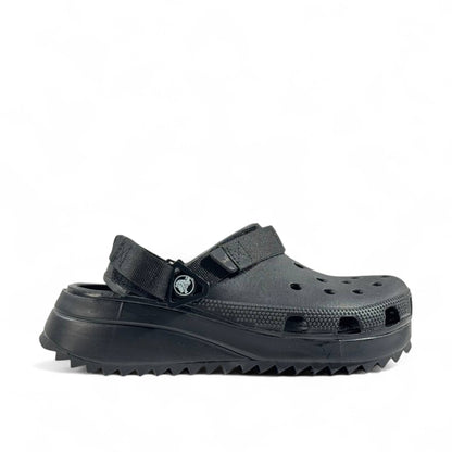 Crocs Classic Platform Clog – Black Elevated Comfort ⚡🖤