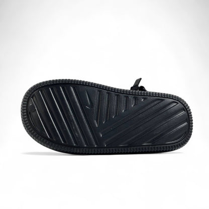 Nike Black Clog Slippers – Minimalist Comfort & Streetwear Edge