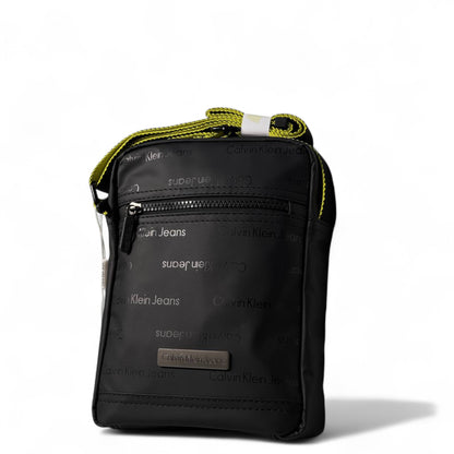 🖤 Calvin Klein Jeans Mini Crossbody Bag – Urban Utility with Neon Edge ⚡🎒