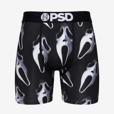 👻🩲 PSD Ghost Face Fade Compression Boxer Briefs | Performance Athletic Underwear 💪