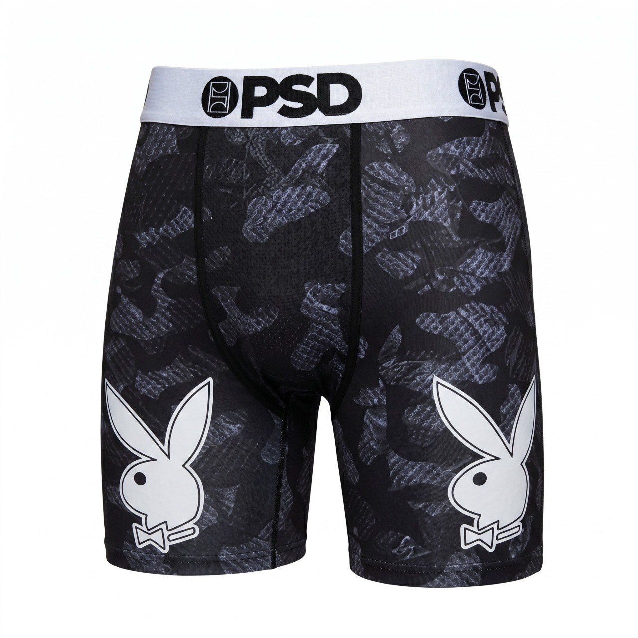 🐰🖤 PSD Playboy Camo Compression Boxer Briefs | Premium Performance Underwear