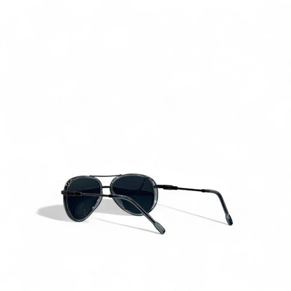 💎 Cartier Aviator Sunglasses – Classic Silver & Black 🕶️✨
