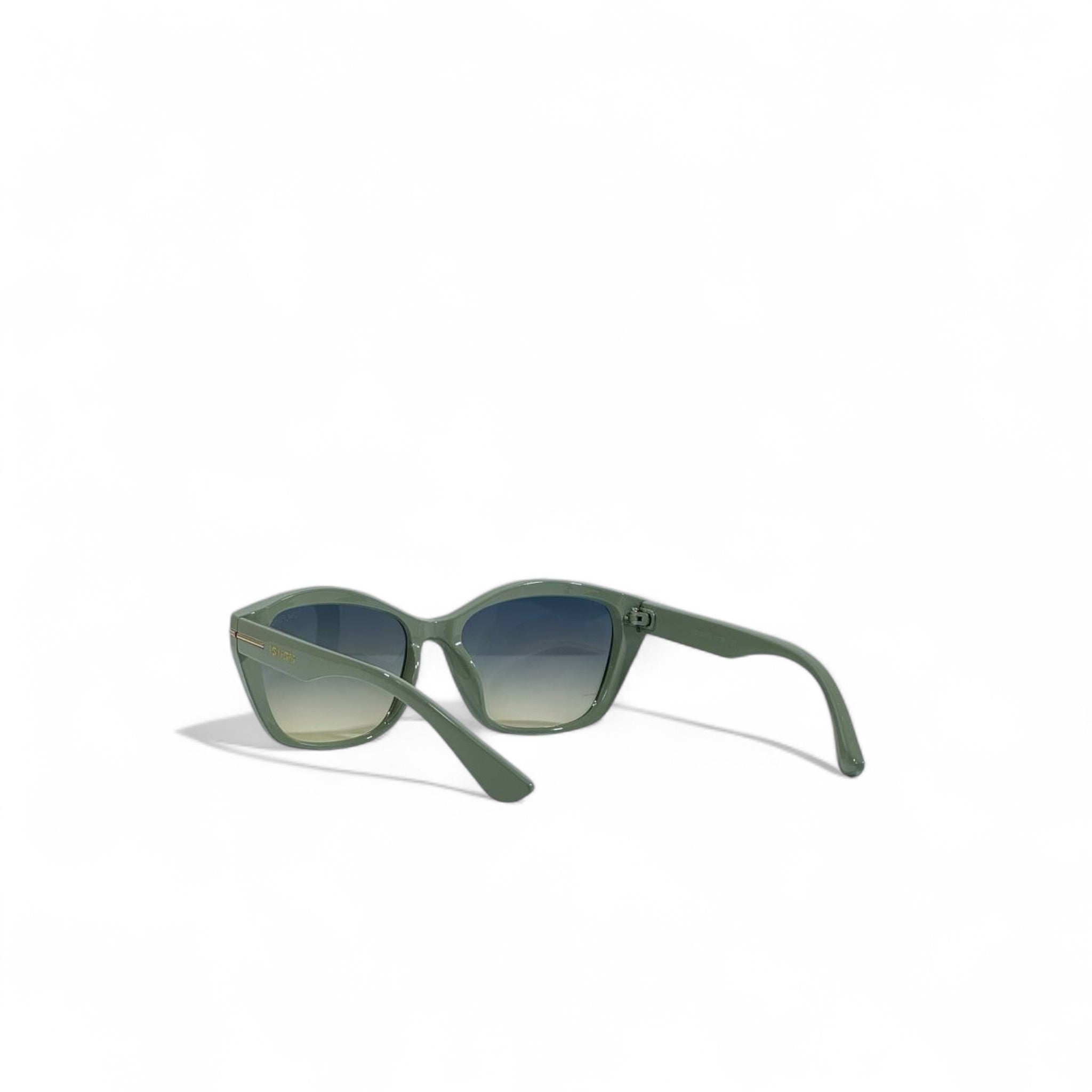 💚 Tom Ford Square Sunglasses – Green Gradient Luxury 🕶️✨