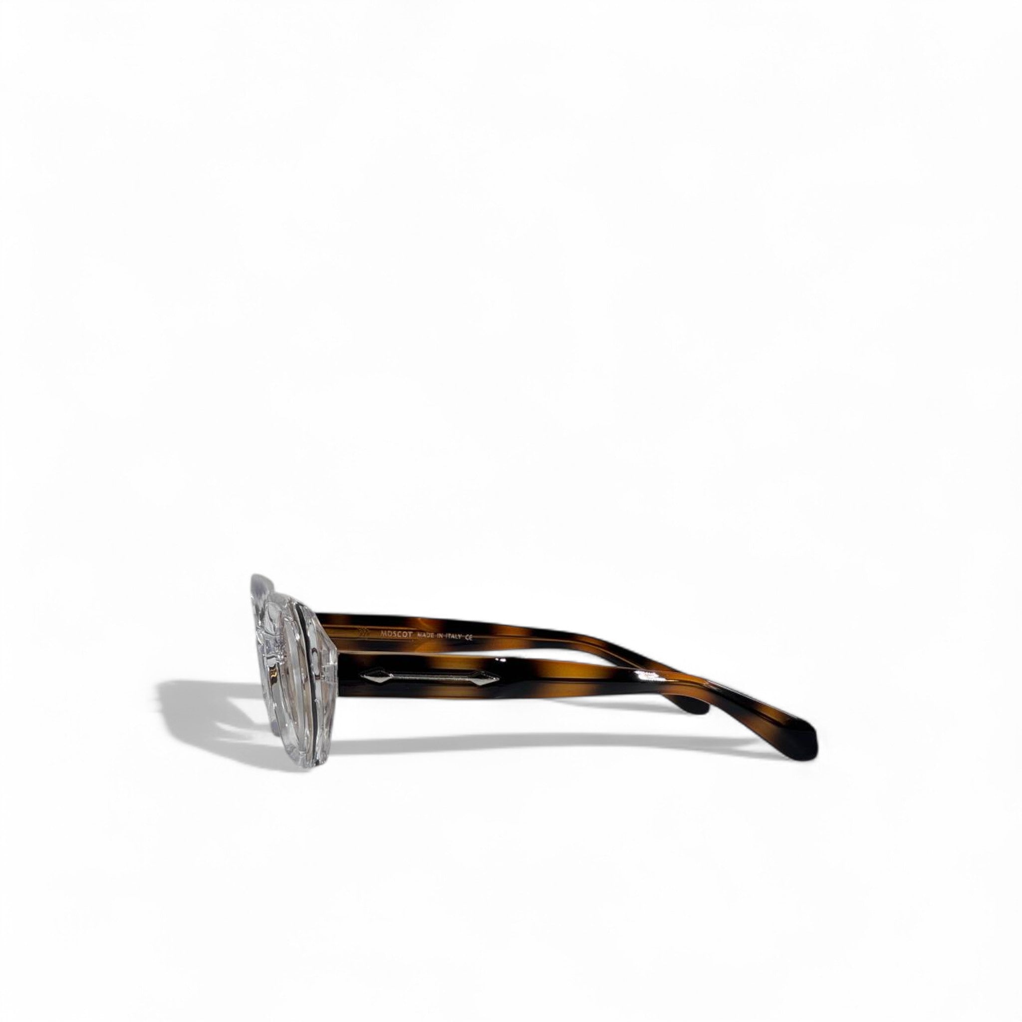 🤍 Givenchy Round Sunglasses – Clear Frame & Tortoiseshell Luxury 🕶️✨