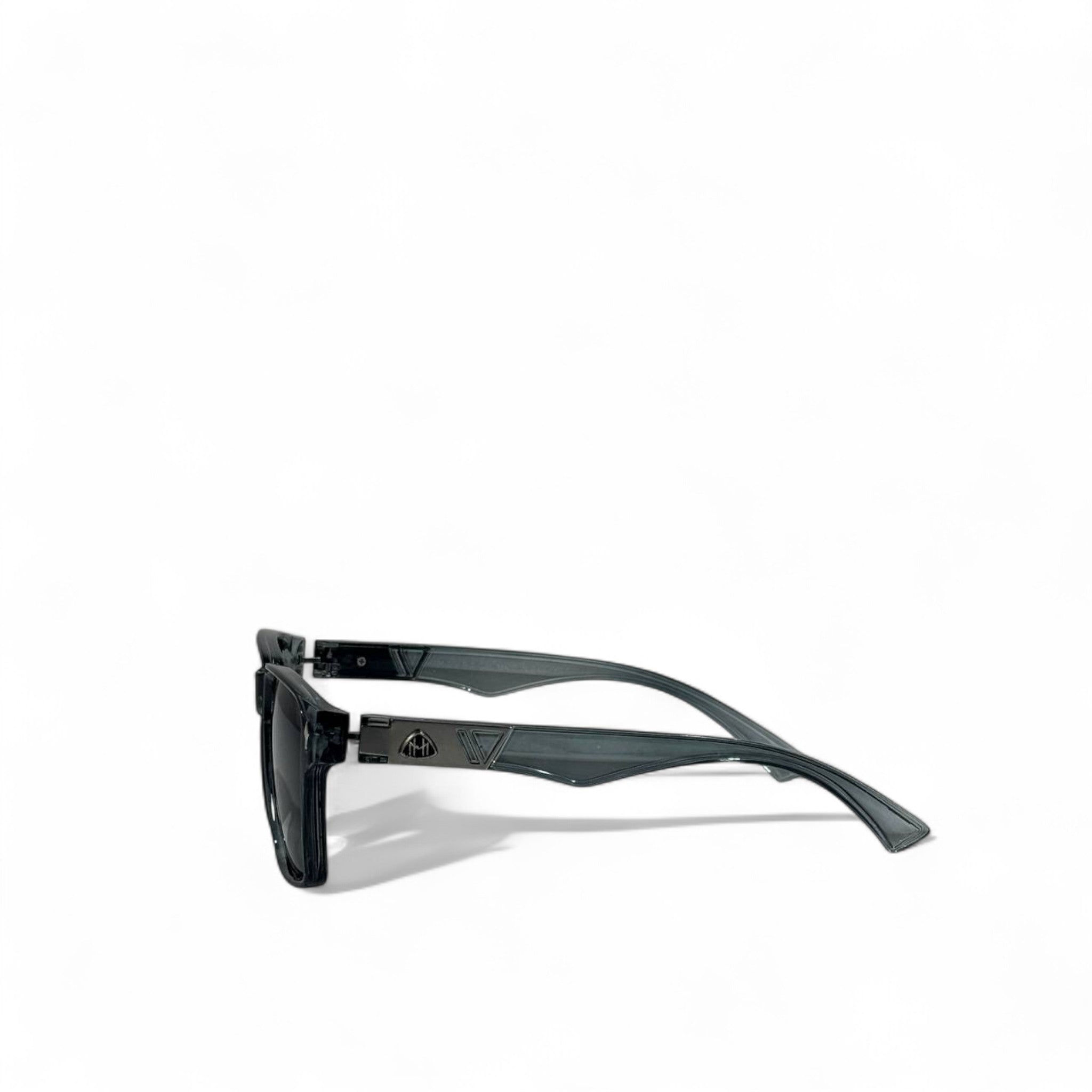 🤍 Maybach Square Sunglasses – Black Luxury Icon 🕶️✨