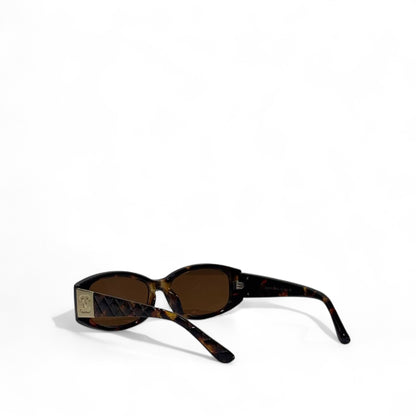 🤎 Chanel Quilted Tortoiseshell Sunglasses – Iconic Parisian Glamour ✨🕶️