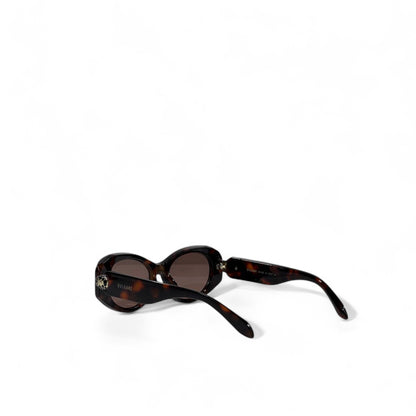 🐆 Bvlgari Oval Tortoiseshell Sunglasses – Serpenti Luxury