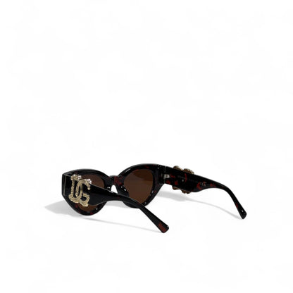 🕶️ Dolce & Gabbana DG Gold Logo Sunglasses – Bold Italian Glamour
