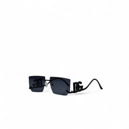 🕶️ Dolce & Gabbana Rimless Square Sunglasses – Iconic DG Statement