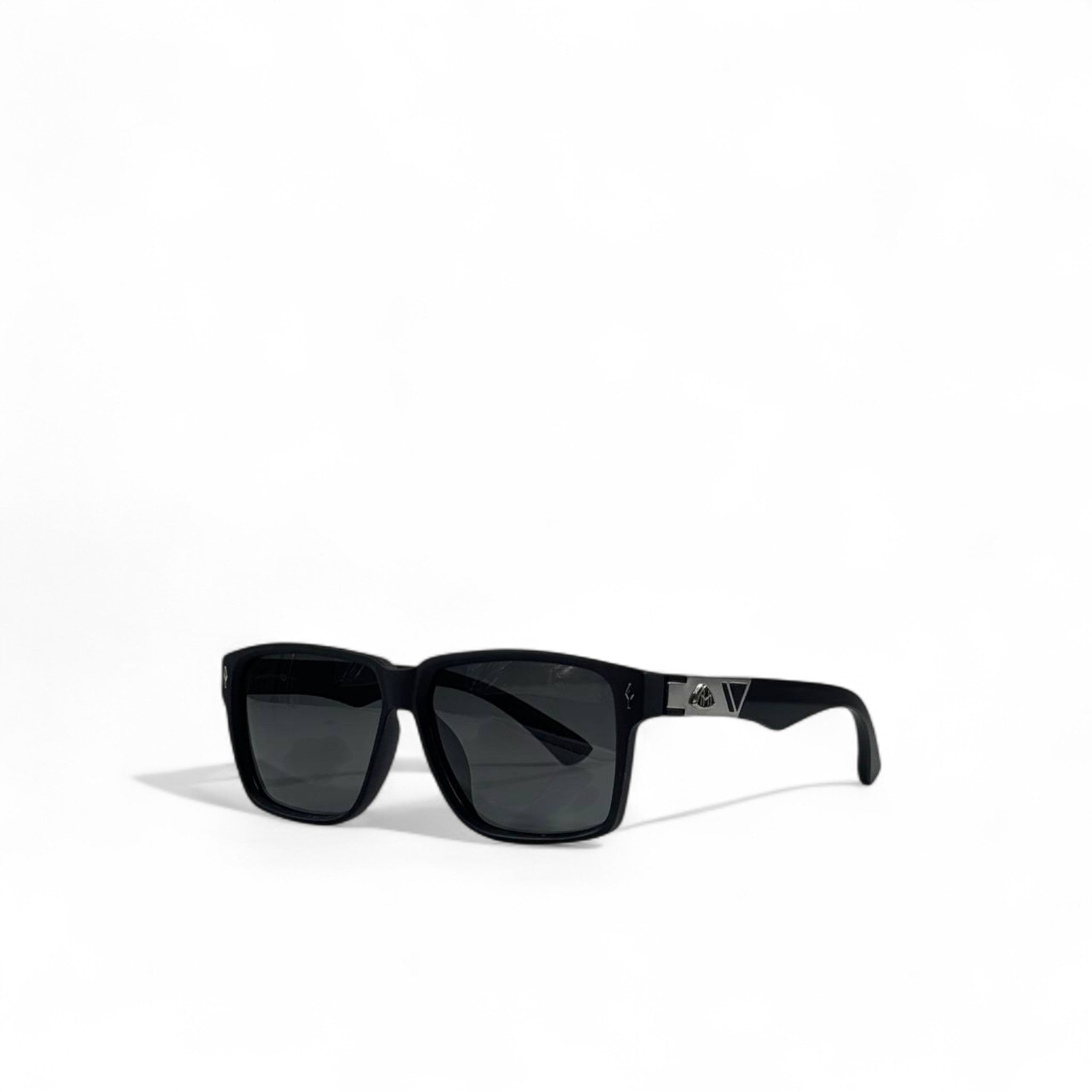 🕶️ Maybach Black Square Sunglasses – Luxury Statement Eyewear
