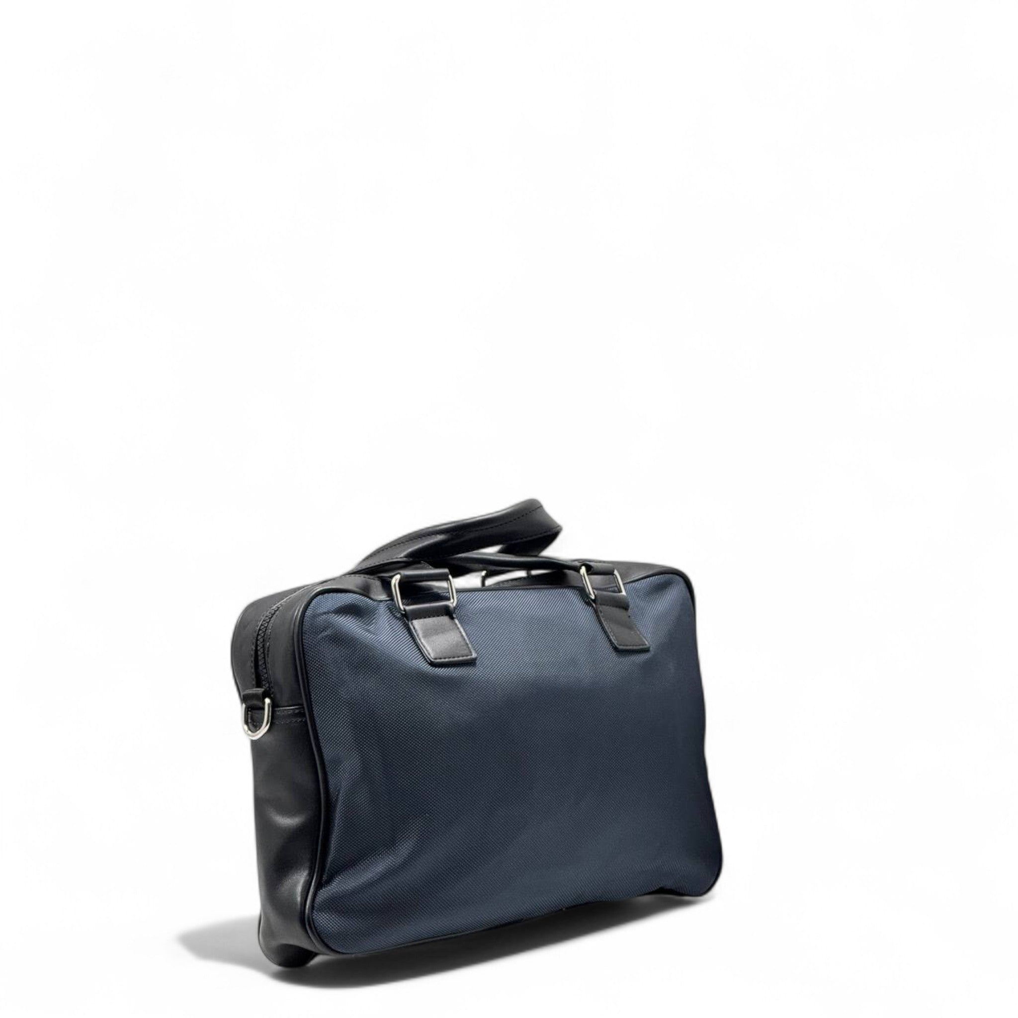 Tommy Hilfiger Recycled Laptop Bag 💻 – Navy Office Briefcase with Flag Detail