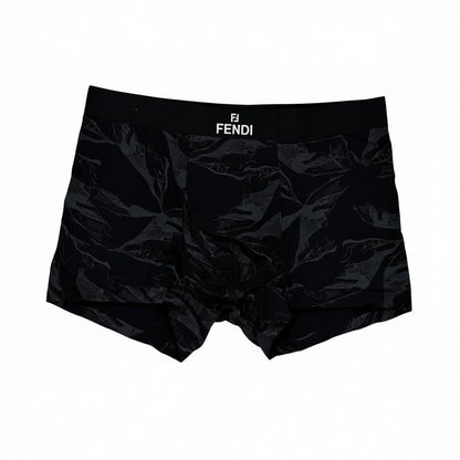 🩲 Fendi Men’s Printed Boxer Briefs – Luxury Style 3-Pack