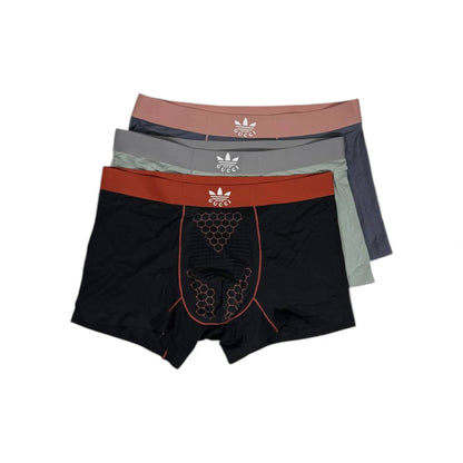 Gucci Men’s Monogram Waistband Boxer Set – 3 Pieces | Premium Soft Stretch 🩳💛-L