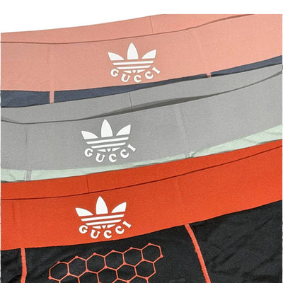Gucci Men’s Monogram Waistband Boxer Set – 3 Pieces | Premium Soft Stretch 🩳💛