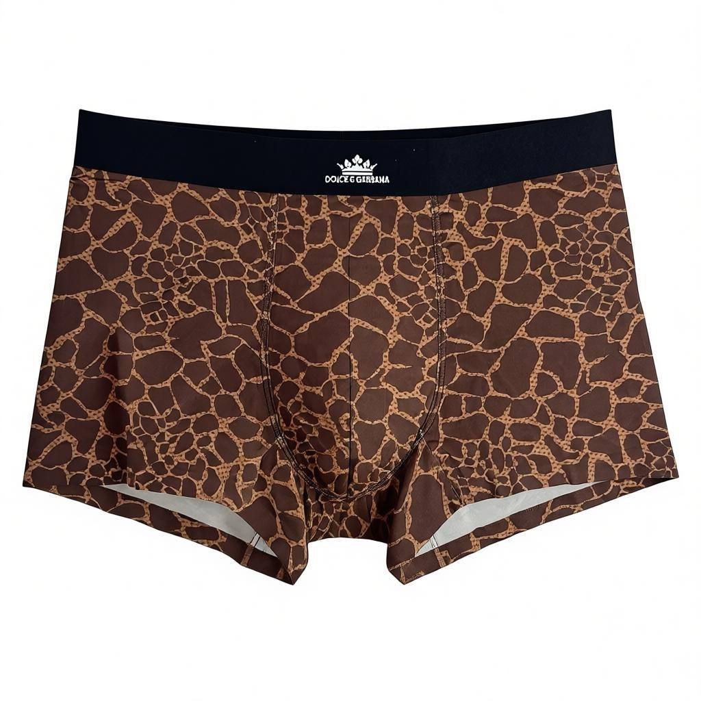 🩲 Dolce & Gabbana Animal Print Boxer Set – Italian Bold Edition
