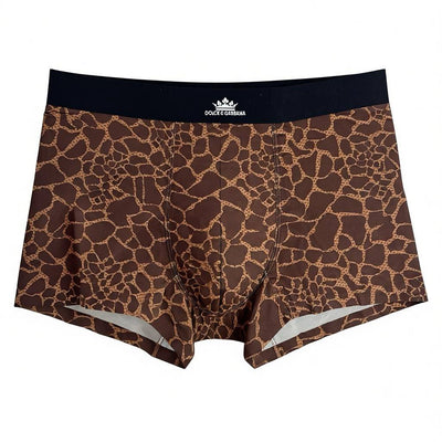 🩲 Dolce & Gabbana Animal Print Boxer Set – Italian Bold Edition