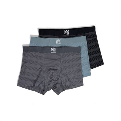 🩲 AMIRI Signature Stripe Boxer Set – Premium Comfort Edition