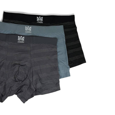 🩲 AMIRI Signature Stripe Boxer Set – Premium Comfort Edition