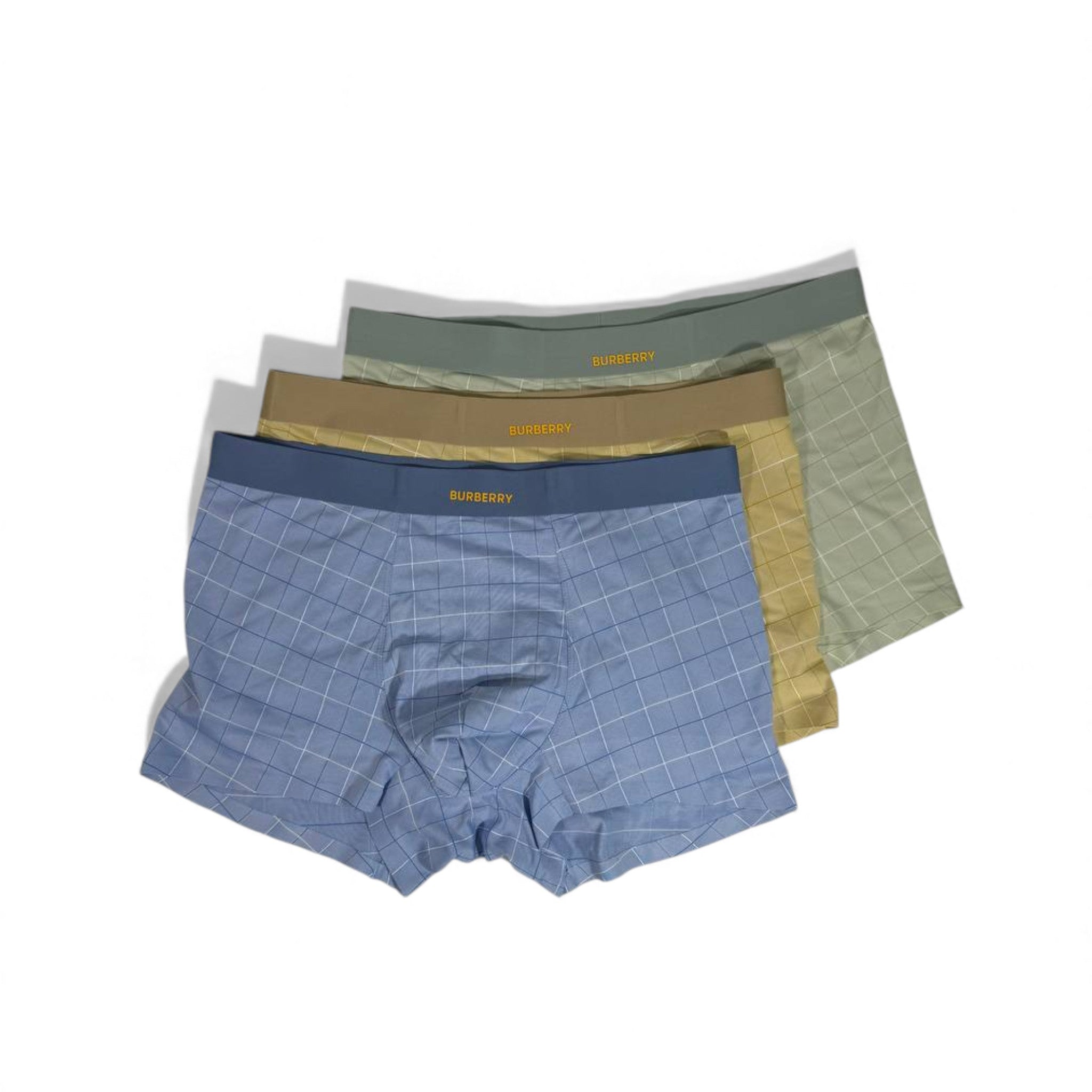 🩲 Burberry Checked Boxer Briefs – Luxury Comfort 3-Pack 🖤✨