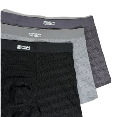 🩲 Brunello Cucinelli Luxury Boxer Briefs – Premium Comfort 3-Pack 🤍✨