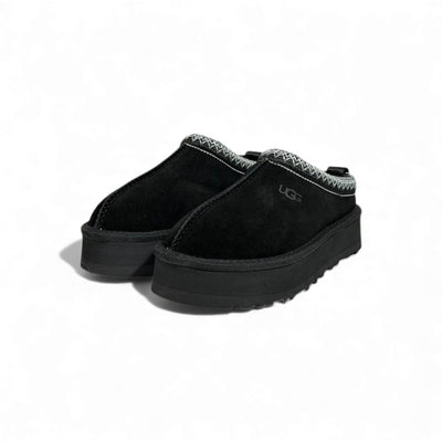 UGG Platform Suede Slippers – All-Black Cozy Edition 🖤❄️