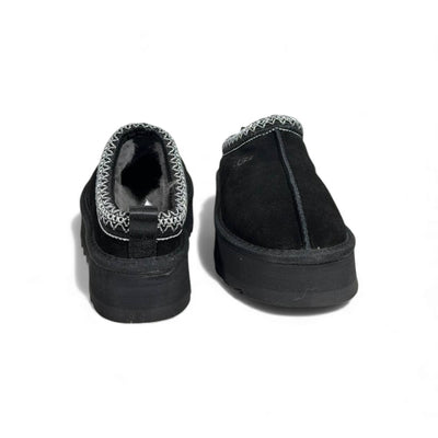 UGG Platform Suede Slippers – All-Black Cozy Edition 🖤❄️