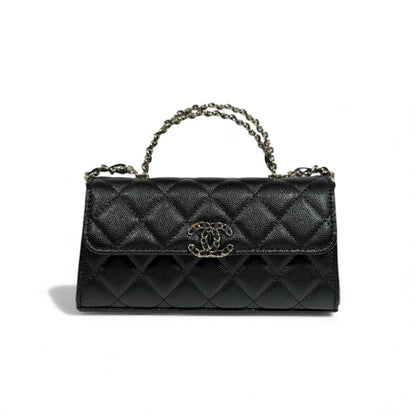 🖤 Chanel Classic Quilted Mini Bag 👜✨ | Timeless Elegance