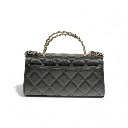 🖤 Chanel Classic Quilted Mini Bag 👜✨ | Timeless Elegance