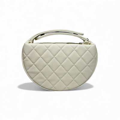 🤍 Chanel White Pearl Chain Bag 👜✨ | Timeless Luxury