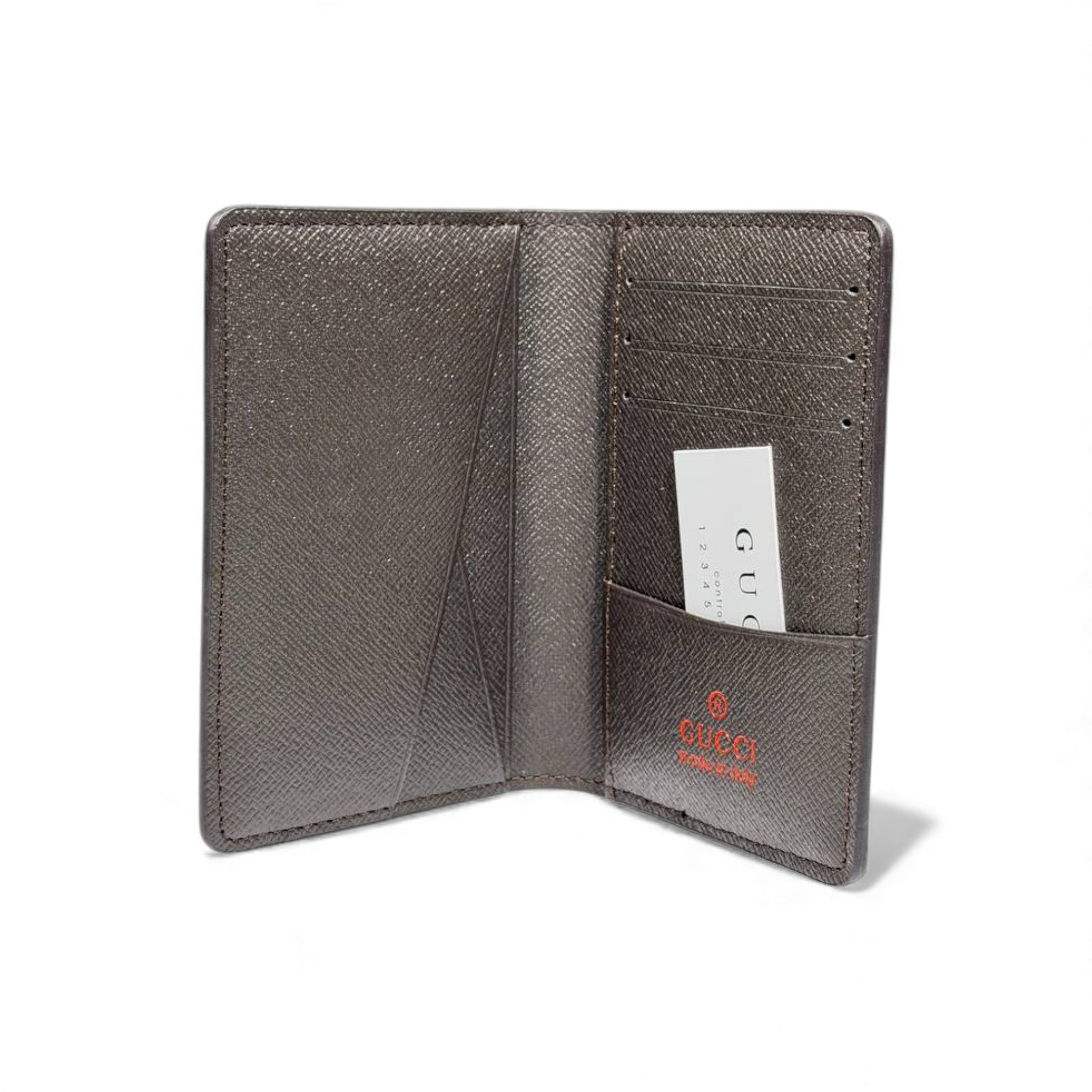 🤎 Gucci GG Monogram Card Holder 💳✨ | Iconic & Elegant