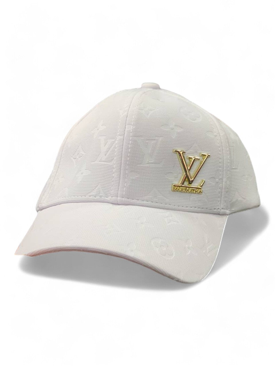 Louis Vuitton Monogram Gold Logo Cap