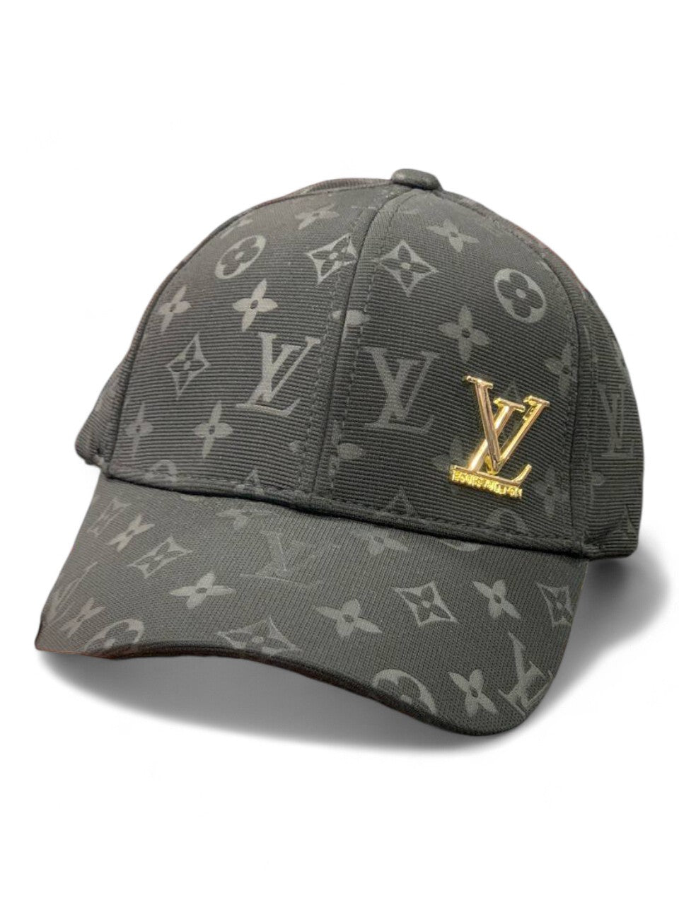 Louis Vuitton Monogram Gold Logo Cap