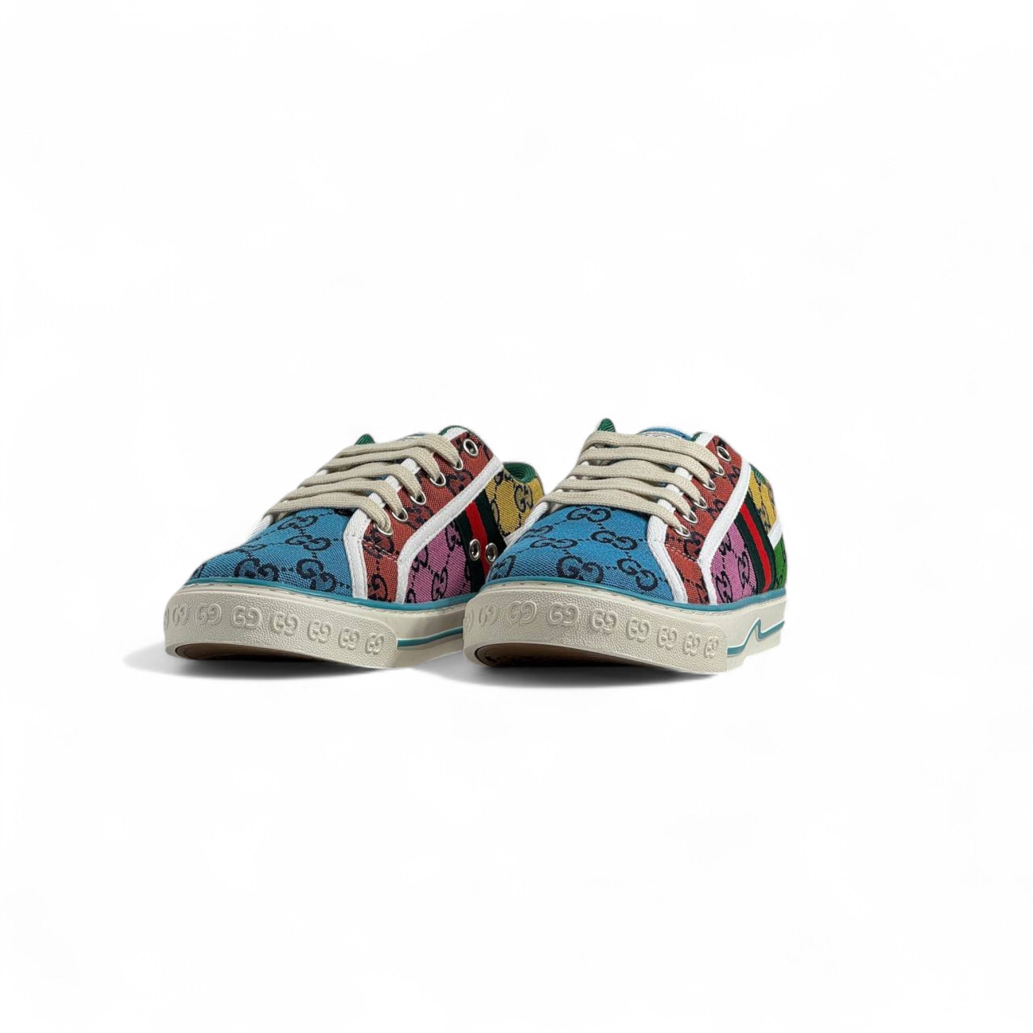 Gucci Tennis 1977 Multicolor Monogram Sneakers 🎾🌈✨
