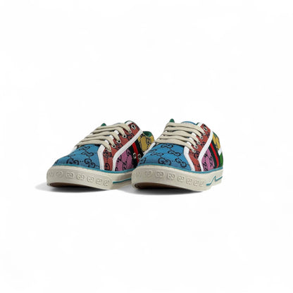 Gucci Tennis 1977 Multicolor Monogram Sneakers 🎾🌈✨