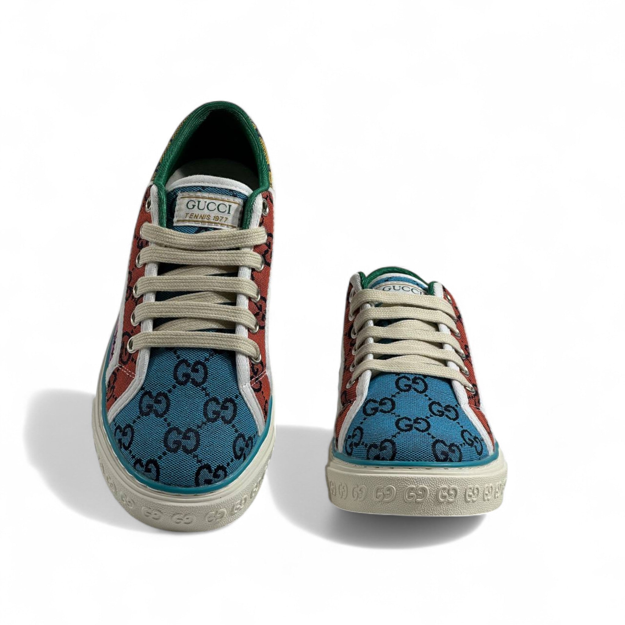 Gucci Tennis 1977 Multicolor Monogram Sneakers 🎾🌈✨