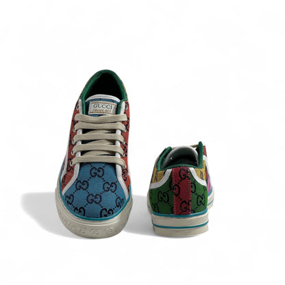 Gucci Tennis 1977 Multicolor Monogram Sneakers 🎾🌈✨