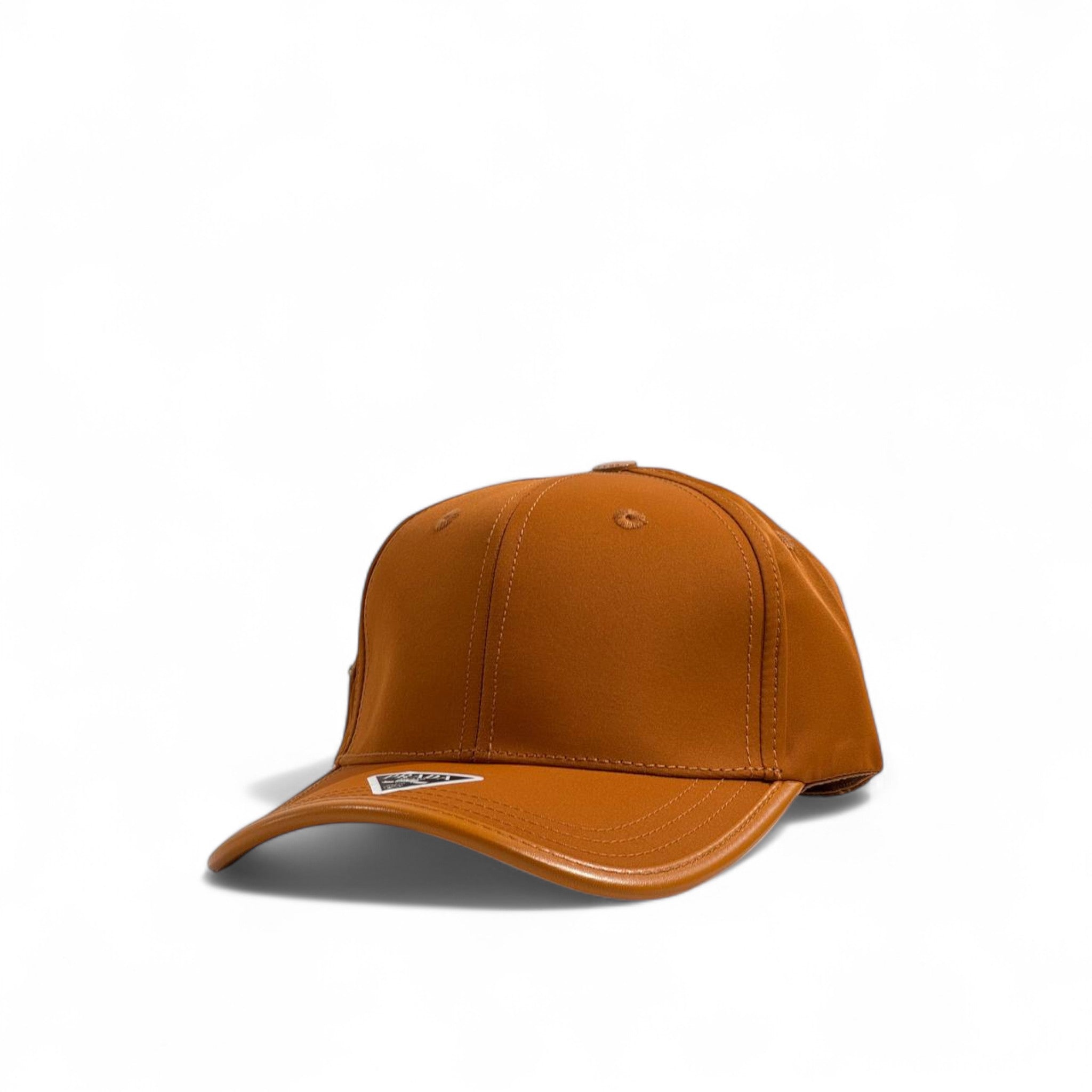 Prada Brown Nylon Cap – Iconic Triangle Logo 🧢🤎✨