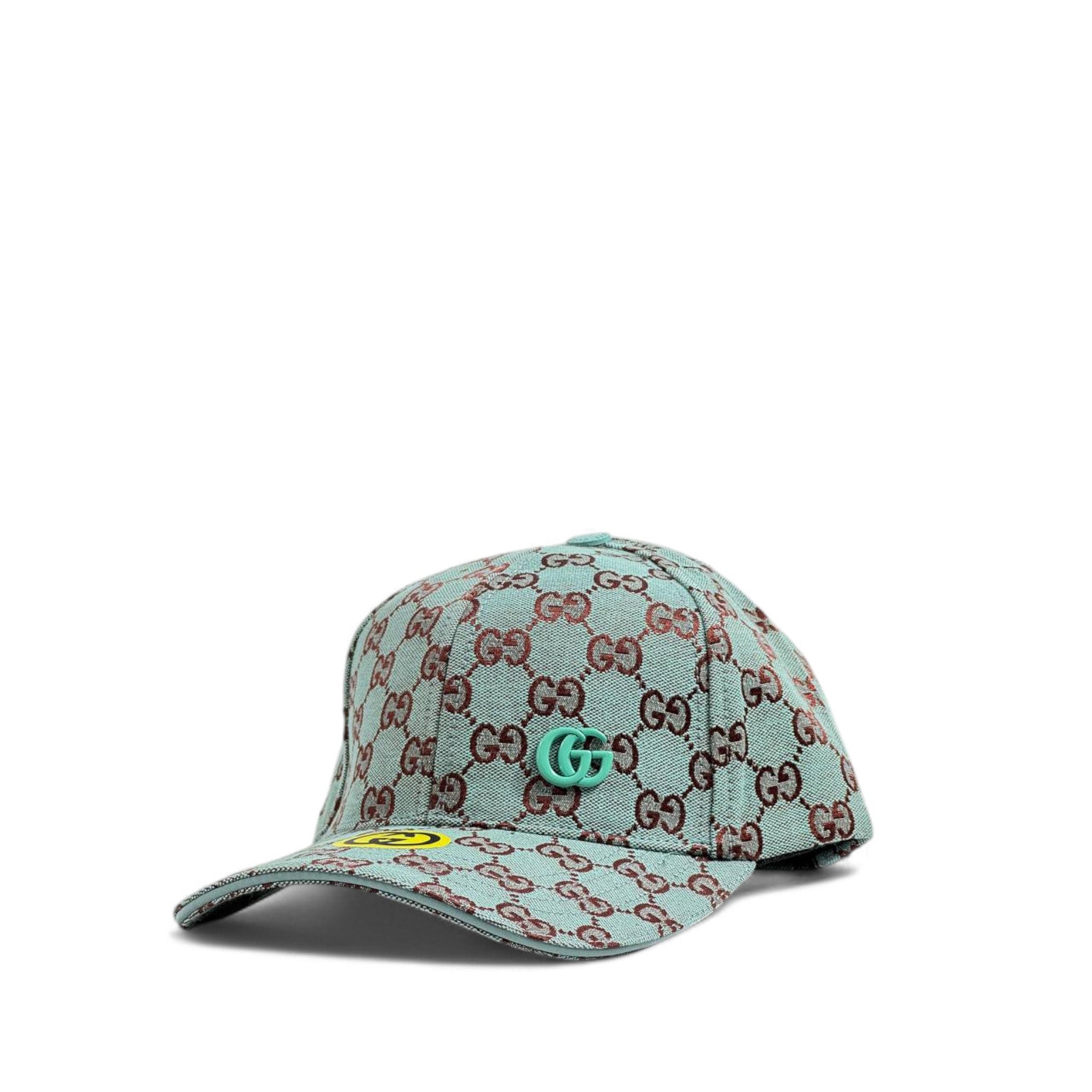 Gucci GG Supreme Monogram Cap – Mint Green Luxury Streetwear 🧢💚✨