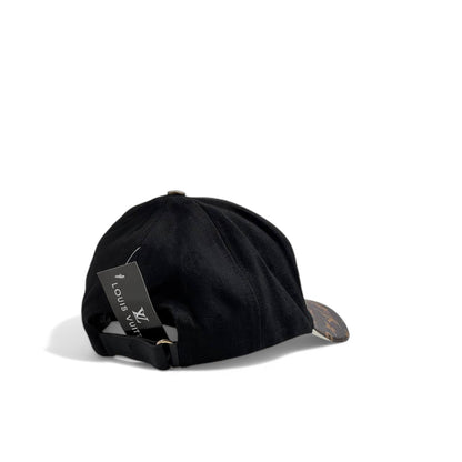Louis Vuitton Black Cap – Monogram Brim Luxury Edition 🖤🧢