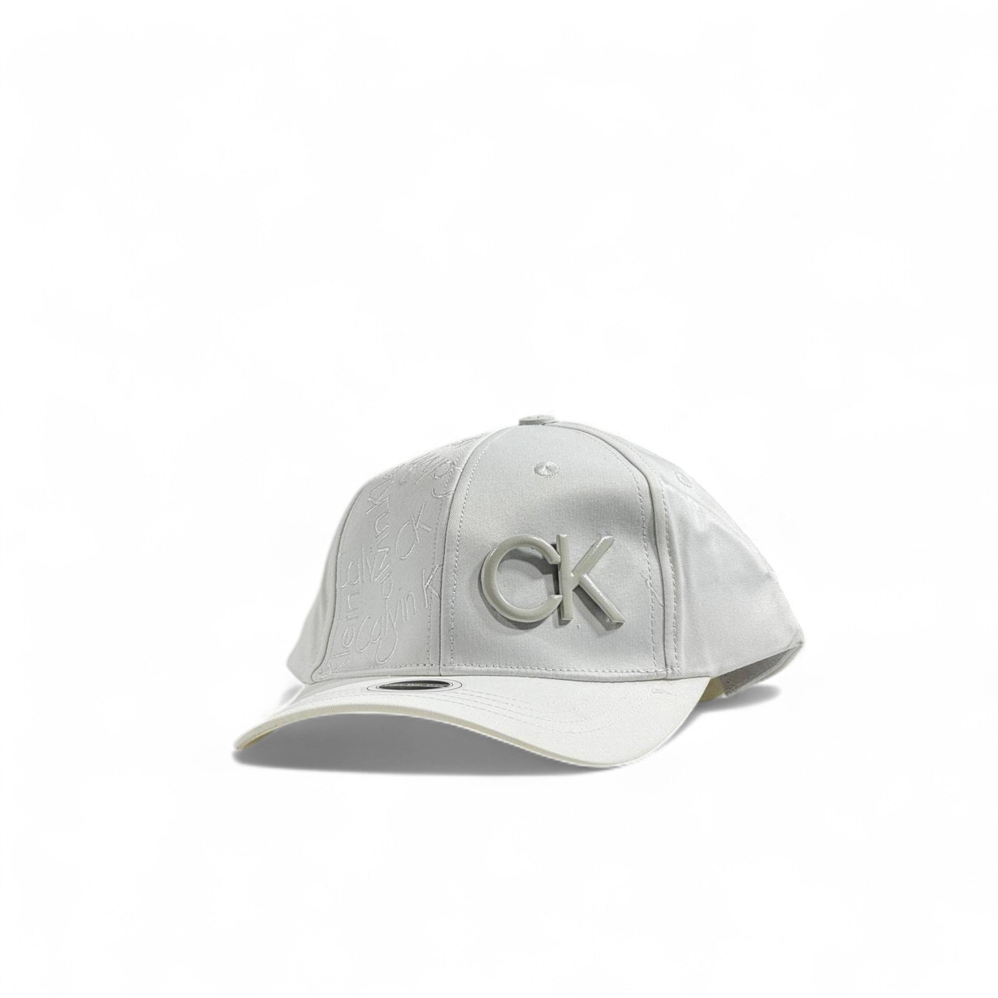 Calvin Klein White CK Logo Cap – Modern Minimalist Luxury 🧢✨