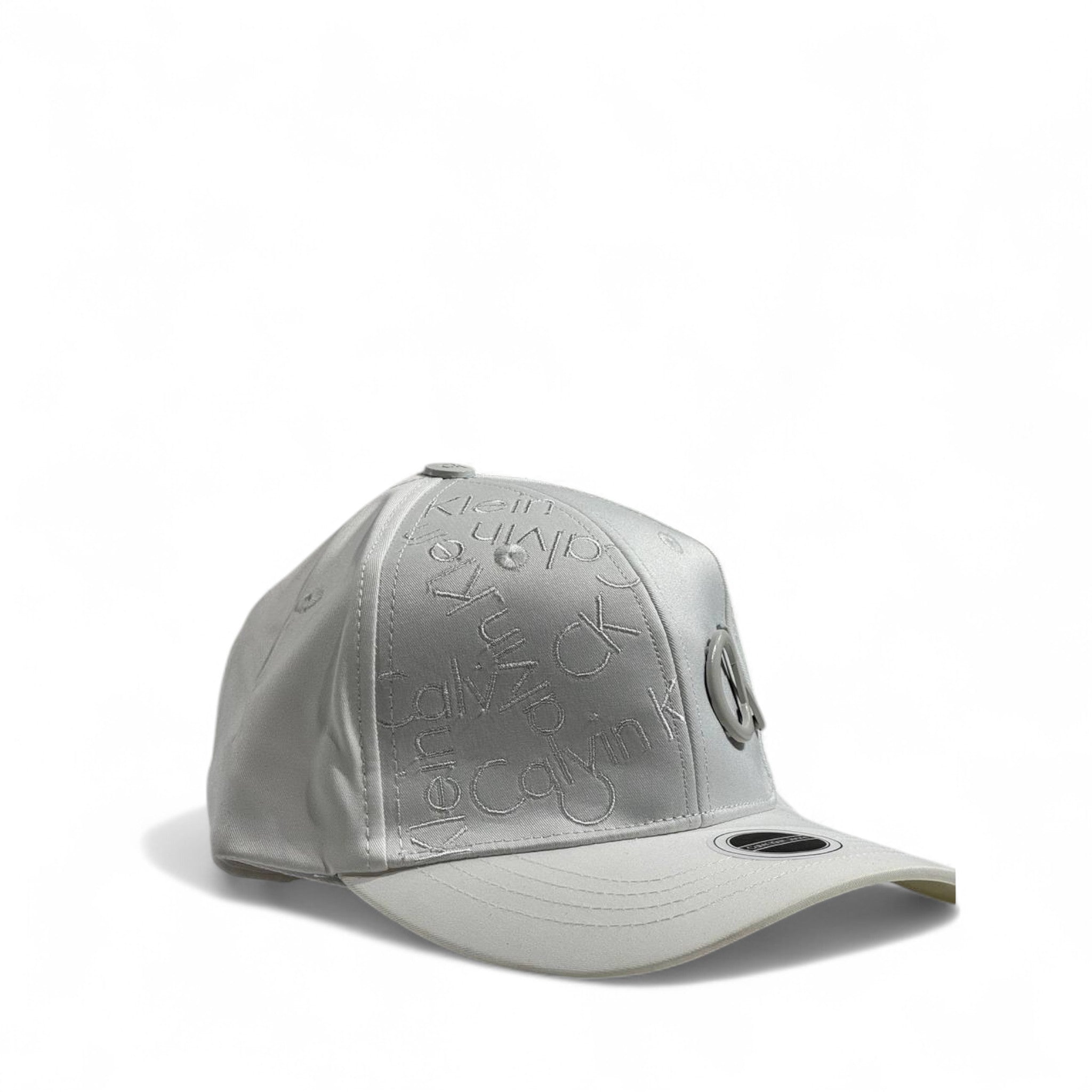 Calvin Klein White CK Logo Cap – Modern Minimalist Luxury 🧢✨